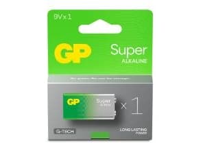 GP Super Alkaline - Batteri 9V - Alkaline