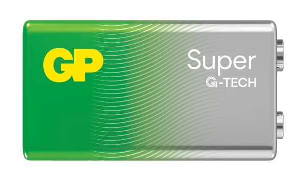 GP Super Alkaline - Batteri 9V - Alkaline