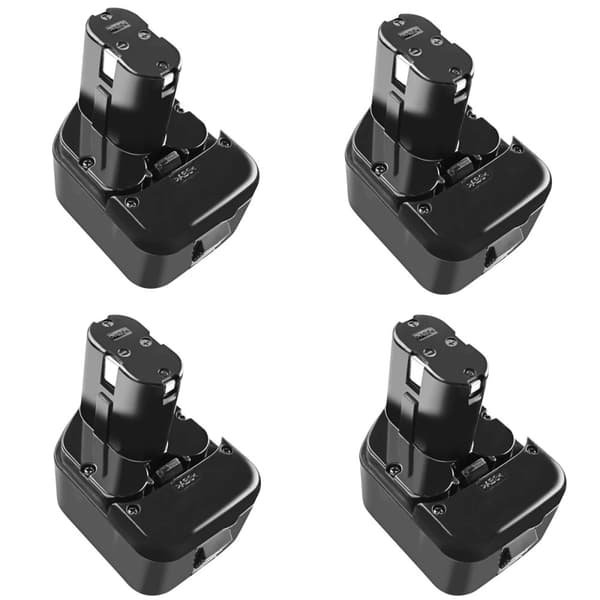 Battool Ersättningsbatteri, 3500mAh kapacitet, Ni-MH-teknik,svart