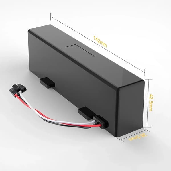 Støvsugerbatteri, 3200mAh kapacitet, 14.4V spænding, Li-Ion type