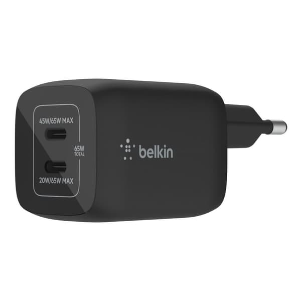 Vegglader Belkin Svart 65 W