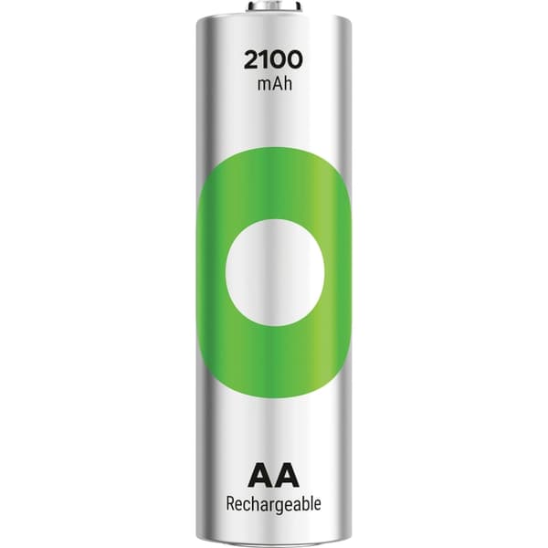 GP Batteri Recyko NiMH AA HR6 2100mAh 4-Pak