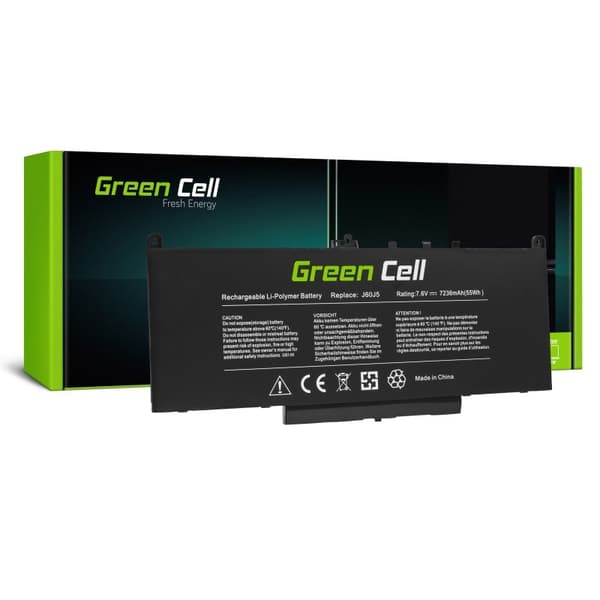 Green Cell DE135 kannettavan tietokoneen varaosa Akku