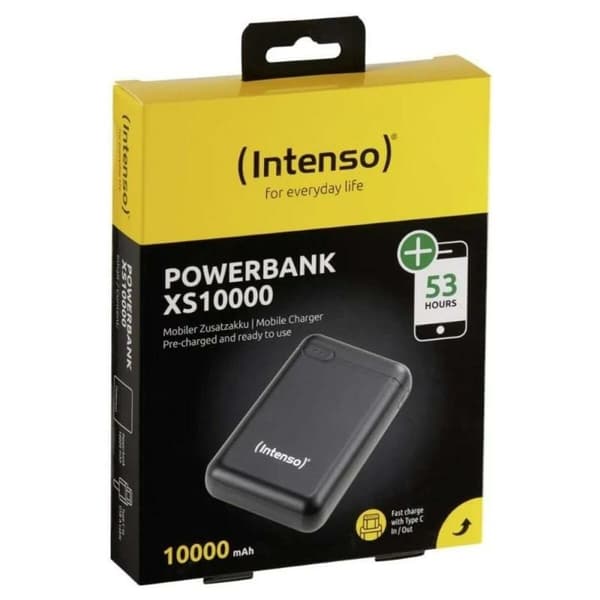 Laptop batteri INTENSO PD10000 Antracit 10000 mAh