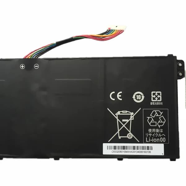 Laptopbatteri, 11.46V, Li-Ion-typ, 3 celler