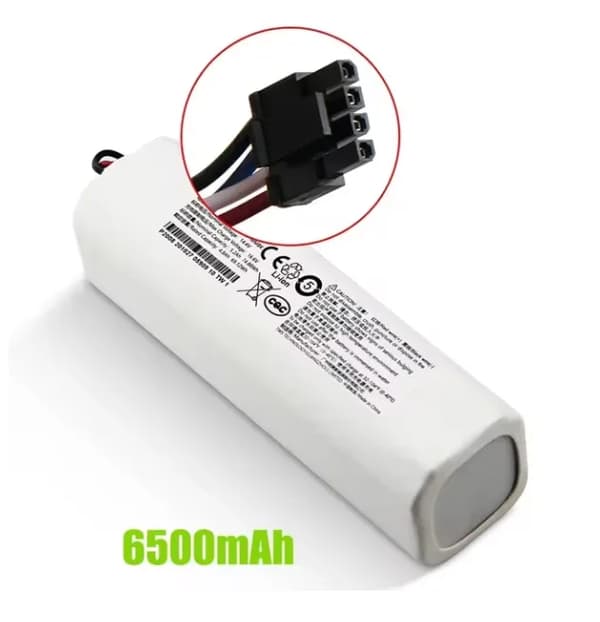Lithiumjonbatteripack, flera kapaciteter, CE-certifierad,6500mAh