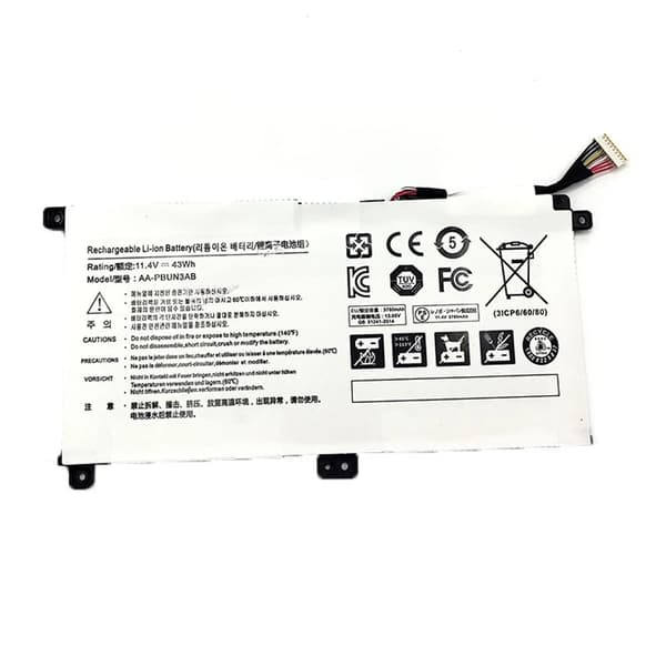 Kannettavan tietokoneen akun vaihto, 11.4V jännite, 43Wh kapasiteetti,Samsung
