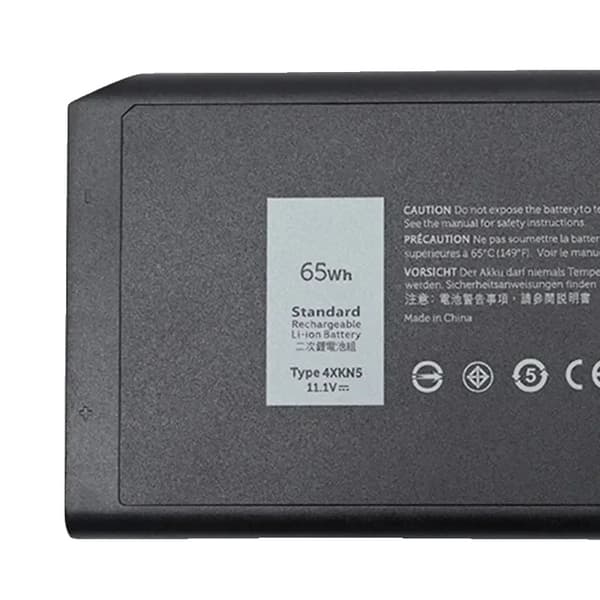 Laptopbatteri, 11.1V spænding, Li-Ion teknologi,65WH 4XKN5