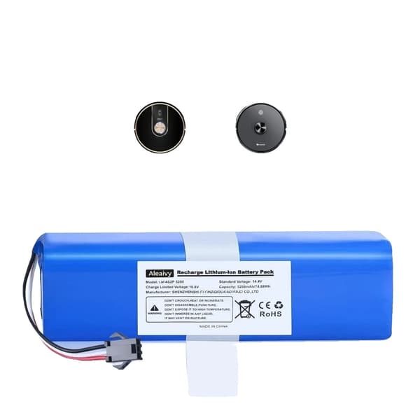 Genopladeligt Li-Ion-batteri, 6800mAh kapacitet, 14,4V spænding,6800mAh