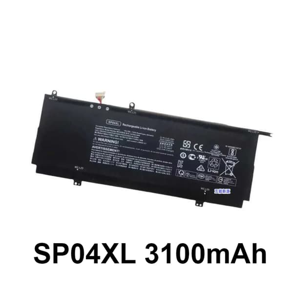 SP04XL Laptopbatteri, 15,4V spænding, CE-certificeret,SP04XL 3100mAh