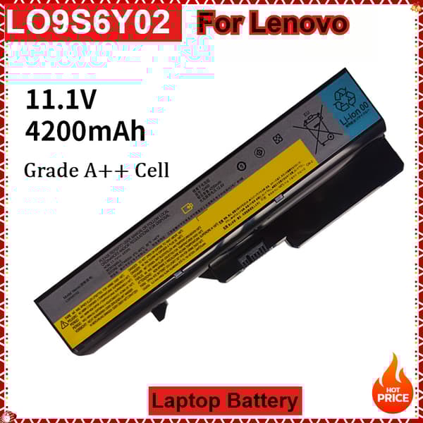 Laptopbatteri L09S6Y02, 11.1V spænding, 4200mAh kapacitet,L09S6Y02-4200mAh