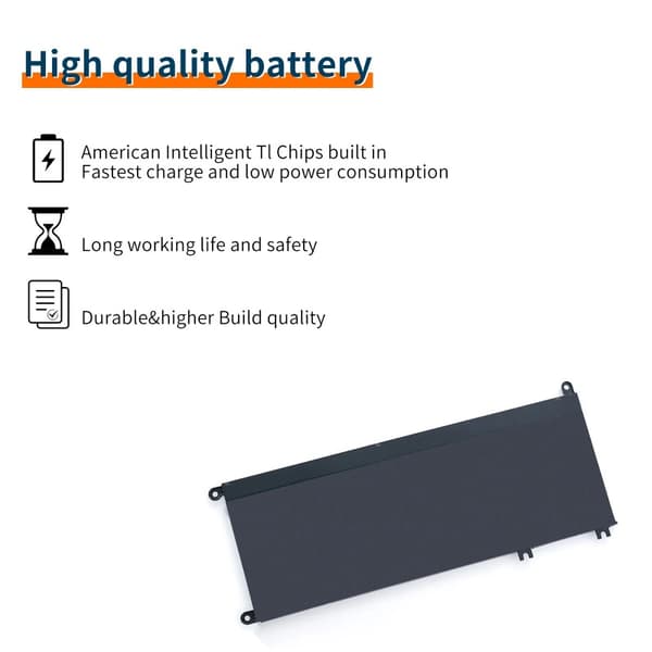 33YDH Laptopbatteri, 3500mAh kapacitet, CE- og FCC-certificeret,33ydh 3500mAh