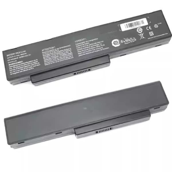 Laptopbatteri för BenQ Packard Bell, 11,1V spänning, 4400mAh kapacitet, 6 celler