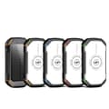 Miniatyrbillede 1 af 2: Bærbar Solenergi Power Bank, 20000mAh Kapacitet, Trådløs Opladningsfunktion,grøn, 20000mAh