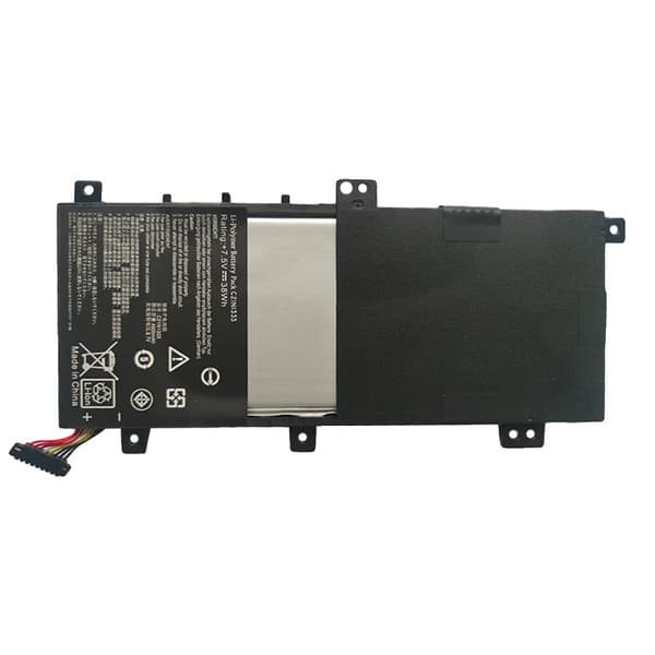 Laptopbatteri, 7,5V spænding, 38WH kapacitet,C21N1333, 501 - 800 mAh