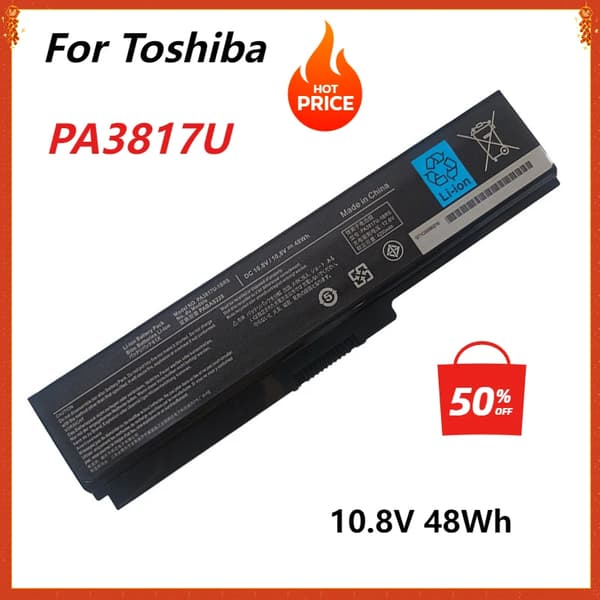 Batteriudskiftning til bærbar computer, 48Wh kapacitet, 10.8V spænding, 6 celler