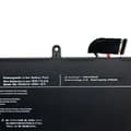 Miniatyrbillede 5 af 5: Erstatningsbatteri til bærbar computer, 2700mAh kapacitet, Li-ion teknologi, CE-certificeret