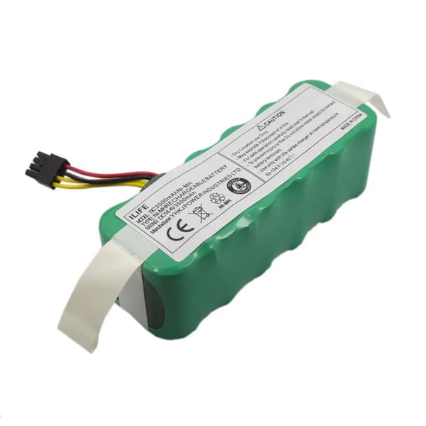 Batteri för Ecovacs Dammsugare, 3500mAh Kapacitet, Li-Ion Typ, CE Certifierad
