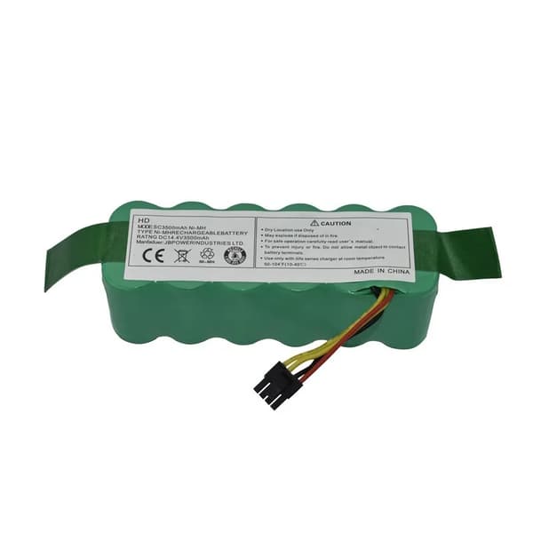 Batteri för Ecovacs Dammsugare, 3500mAh Kapacitet, Li-Ion Typ, CE Certifierad