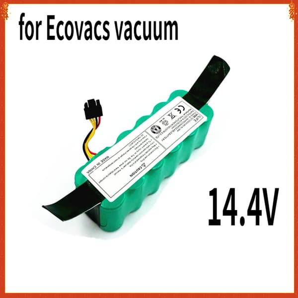 Batteri för Ecovacs Dammsugare, 3500mAh Kapacitet, Li-Ion Typ, CE Certifierad