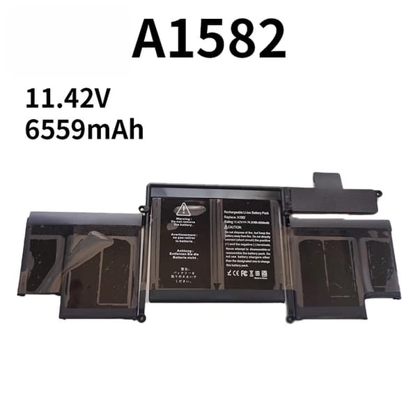 Batteri til MacBook Pro, 6559mAh kapacitet, 11,42V spænding,A1582 6559mAh