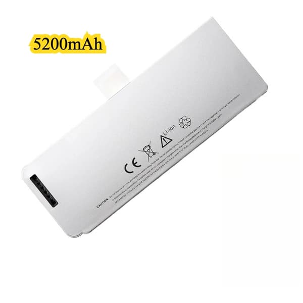 Vaihtobattery Apple MacBookille, 10.8V jännite, Li-Polymer-tyyppi,A1280 5200mAh 56,2Wh
