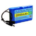 Miniatyrbild 1 av 2: Lithiumbatteripack, 20000mAh kapacitet, Li-Ion typ,ALEAIVY 6S1P20000