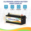 Miniatyrbillede 2 af 2: LiFePO4-batteri, 12,8V, kapacitet 100Ah / 120Ah, høj cykluslevetid,12v 120Ah 393