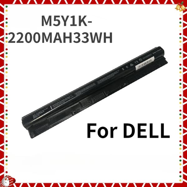 DELL Laptopbatteri, 2200mAh kapacitet, CE-certificeret,M5Y1K