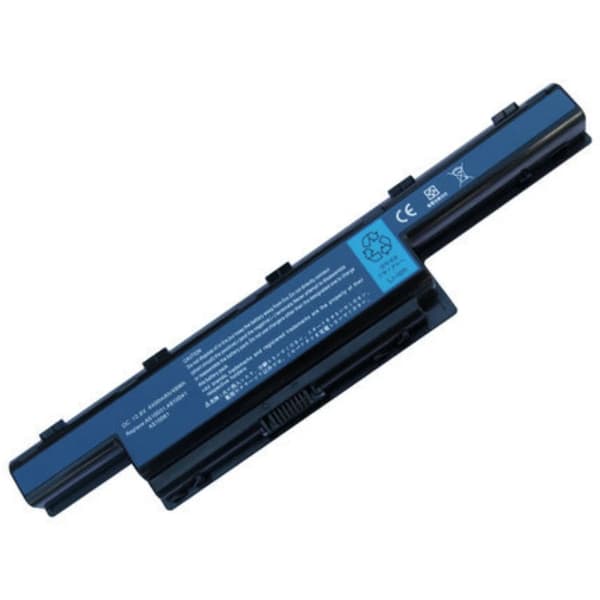 Laptopbatteri, 5200mAh kapacitet, CE-certifierad,1 st