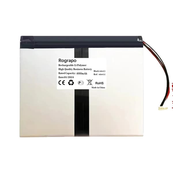 Li-Polymer-batteri, 6000mAh kapacitet, 7.6V spænding,6000mAh