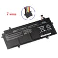 Miniatyrbillede 2 af 2: PA5136U-1BRS Laptopbatteri, 14.8V spænding, 52Wh kapacitet,7 ledninger