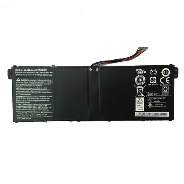 Ny bärbar datorbatteri, 15.2V spänning, 48Wh kapacitet, Li-Polymer typ