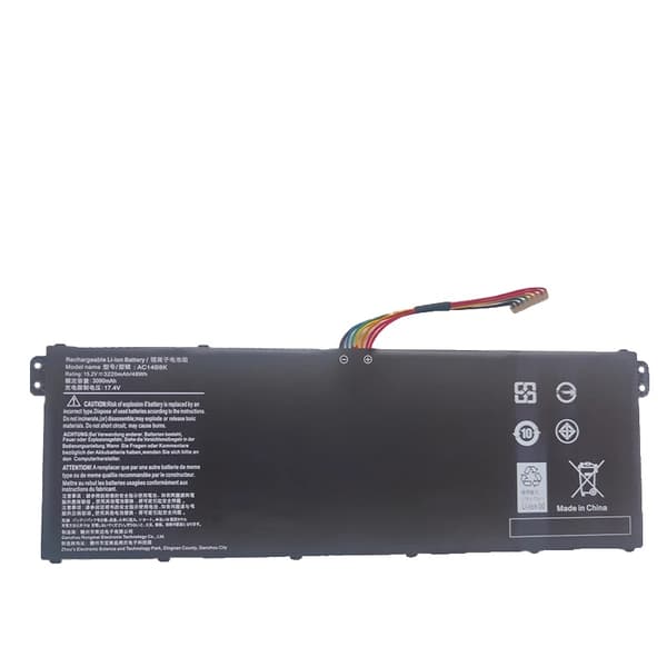 AC14B8K-batteri, 3220mAh kapacitet, kompatibelt med Acer Nitro- och Aspire-serierna,AC14B8K 3220mAh