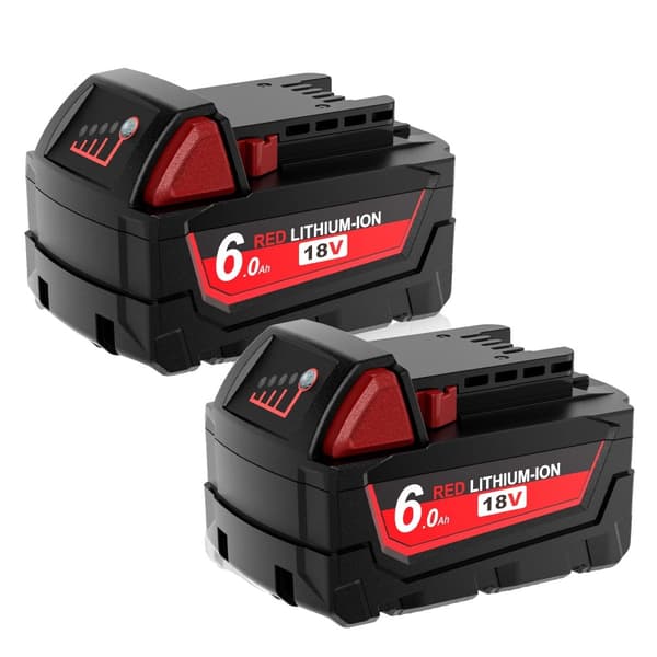 Batteribyte, 2ST 6000mAh, 2ST 9000mAh,2PCs 6000mah