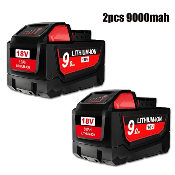 Batteribyte, 2ST 6000mAh, 2ST 9000mAh,2ST 9000mah