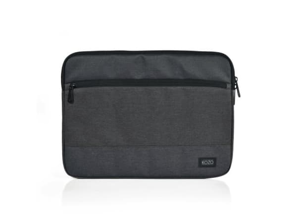 Tietokonehylsy KOZO Charcoal kierrätetty RPET jopa 15.6" asti