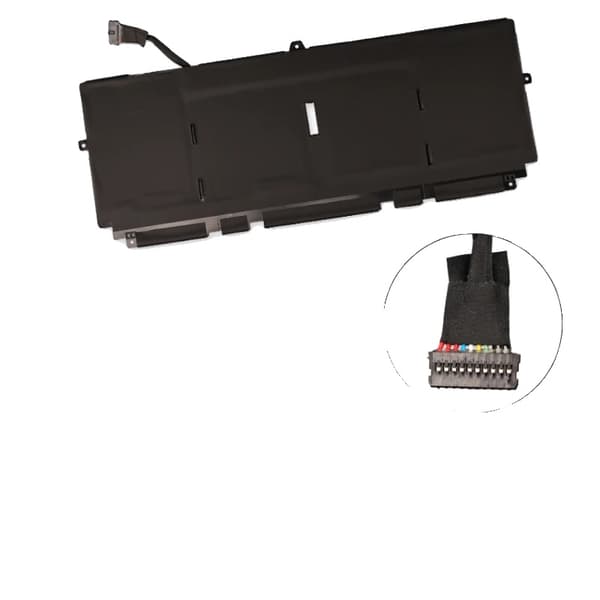 Dell XPS 13 Laptopbatteri, 52Wh kapacitet, 7.6V spænding,52WH