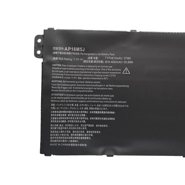Laptopbatteri, 4810mAh kapacitet, 7.7V spænding,4810mAh