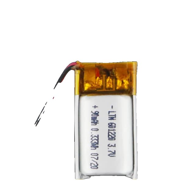 Lithium Polymer Batteri, 3.7V Spænding, 90mAh Kapacitet,10STK 90mAh