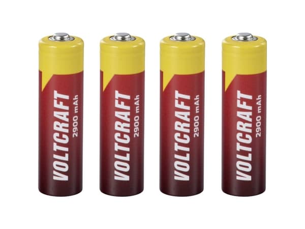 VOLTCRAFT Extreme Power AA-batteri Lithium 2900 mAh 1.5 V 4 stk