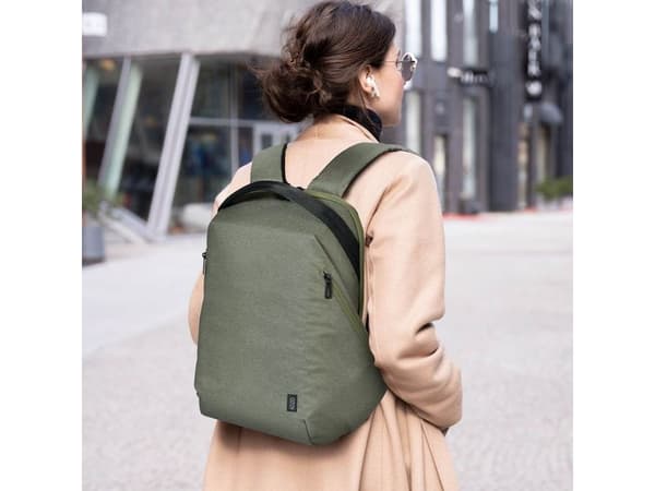 Computerrygsæk KOZO Olive genanvendt RPET op til 15,6"