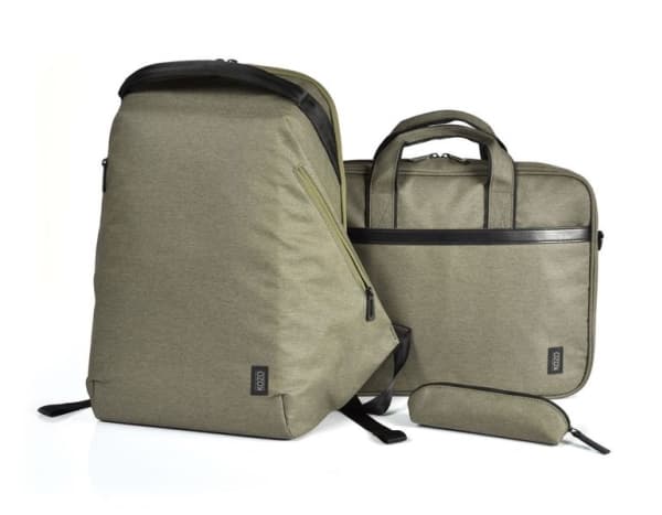 Computerrygsæk KOZO Olive genanvendt RPET op til 15,6"