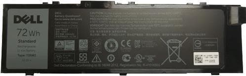 Dell-batteri, 72WHR, 6-cells 451-BBSE, batteri, W125853488 (451-BBSE, batteri