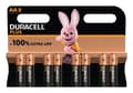 Miniatyrbilde 1 av 2: Duracell Plus Power Boost AA-batteri Alkali-mangan 1.5 V 8 stk