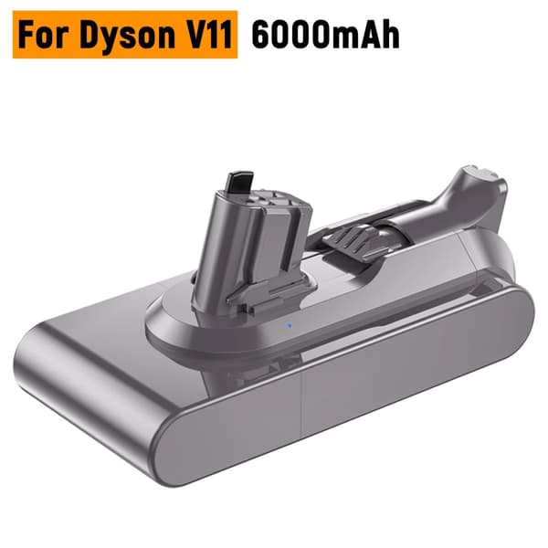 Bonacell-batteri, 6000mAh kapacitet, kompatibel med V6 V7 V8 V10 V11,V11 6000mAh