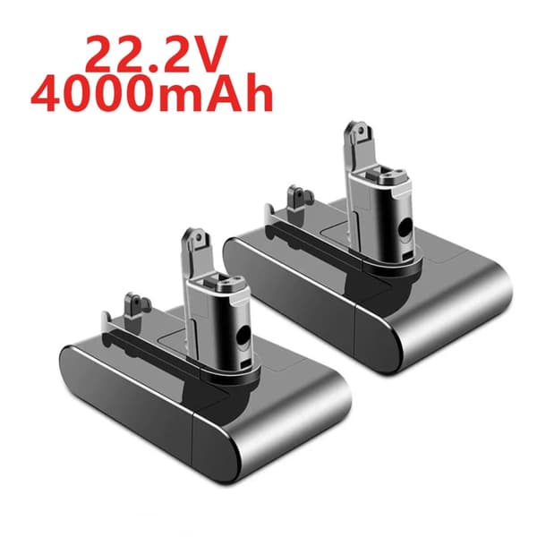 Vaihtobatteri, 22.2V jännite, 4000mAh kapasiteetti,2 PAKETTIA