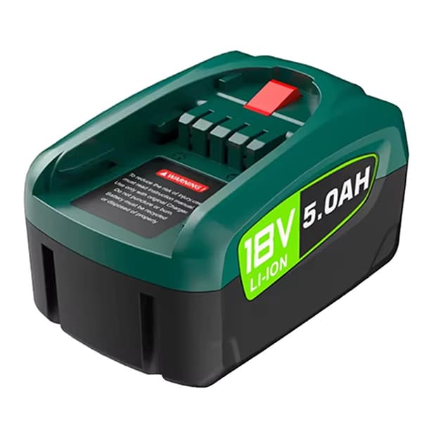 18V Ersättningsbatteri, 5000mAh kapacitet, kompatibelt med Bosch PBA,1 Batteri 5000 MAH