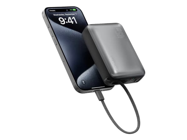 4smarts 541409, 20000 mAh, Litium Polymer (LiPo), Hisilicon FCP, Power Delivery 3.0, Quick Charge 3.0, 45 W, Grå
