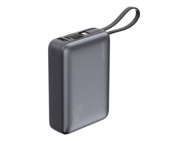4smarts 541409, 20000 mAh, Litium Polymer (LiPo), Hisilicon FCP, Power Delivery 3.0, Quick Charge 3.0, 45 W, Grå
